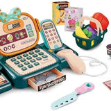 Happy Shopping – Cash Register Play Set With Light And Sound - Ourkids - Milano