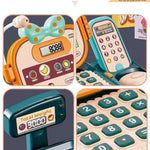 Happy Shopping – Cash Register Play Set With Light And Sound - Ourkids - Milano