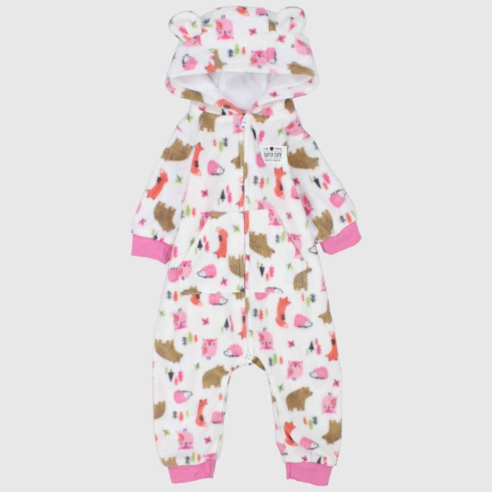 Hedgehog & Co. Hooded Footless Onesie - Ourkids - Carter's