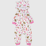 Hedgehog & Co. Hooded Footless Onesie - Ourkids - Carter's