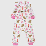 Hedgehog & Co. Hooded Footless Onesie - Ourkids - Carter's