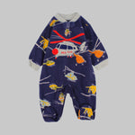 Helicopter Long-Sleeved Baby Footie - Ourkids - Carter's