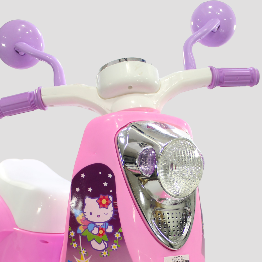 Hello Kitty Electric Rides-on Motorcycle for Kids – Pink – QM-168 - Ourkids - Dream Land