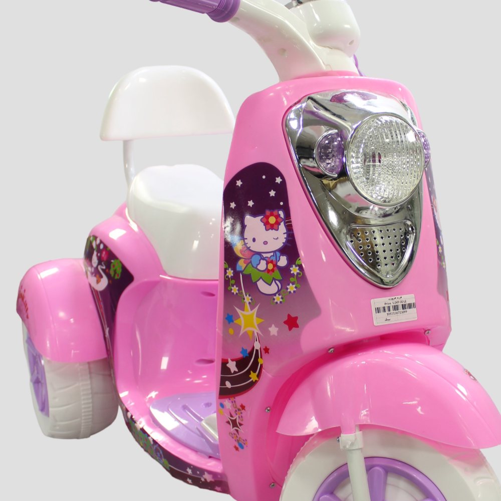 Hello Kitty Electric Rides-on Motorcycle for Kids – Pink – QM-168 - Ourkids - Dream Land