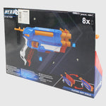 Hero Set Split Strike Gun Double Pack (2 Shooters, 3 Cans, 8 Darts) - Ourkids - XHero