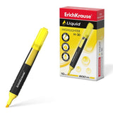 Highlighter ErichKrause® Liquid H-30, ink color: yellow - Ourkids - Erich Krause