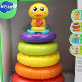 Hola Little Rainbow Duck Stacking Toy - Ourkids - Hola