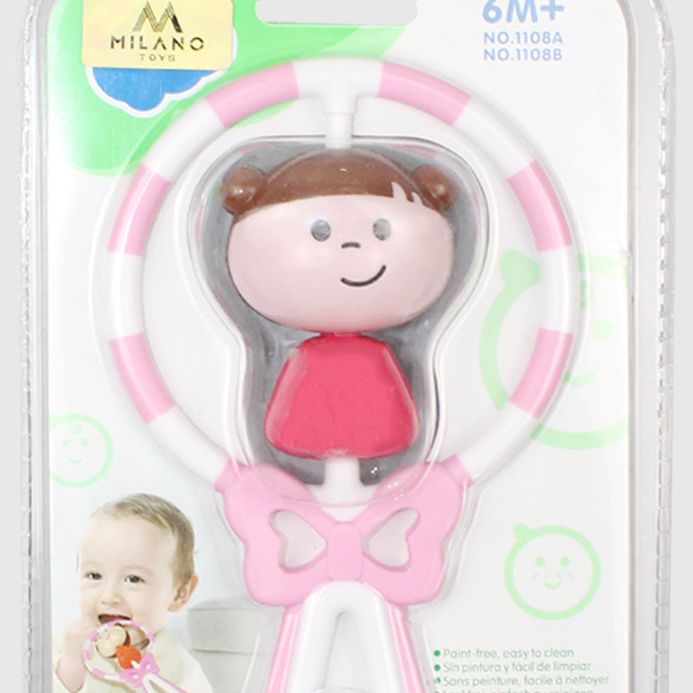 Hola Shake N' Spin Angel Rattle - Ourkids - Hola