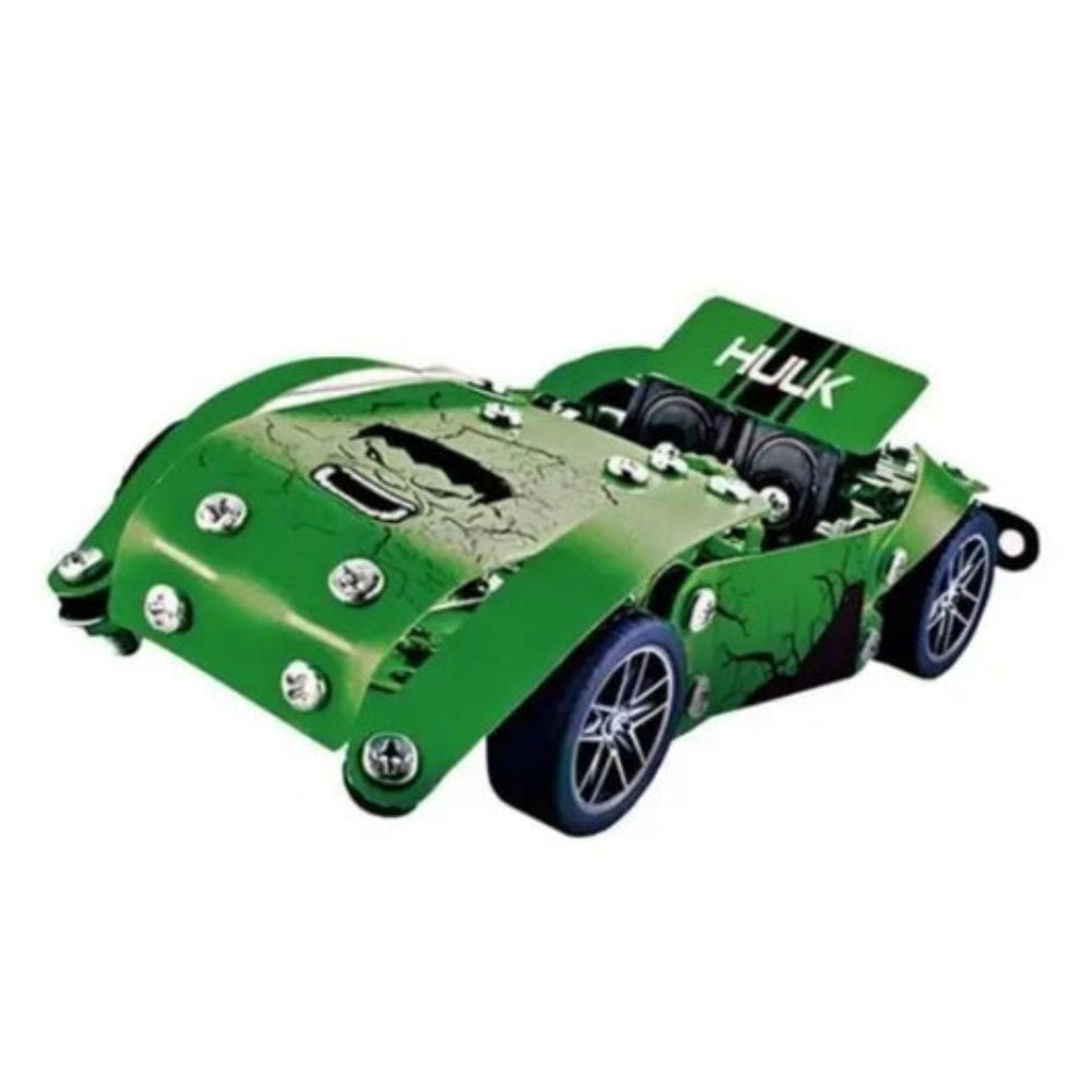 Hot Wheels Meccano Hulk-Themed Assembly Car Model Kit