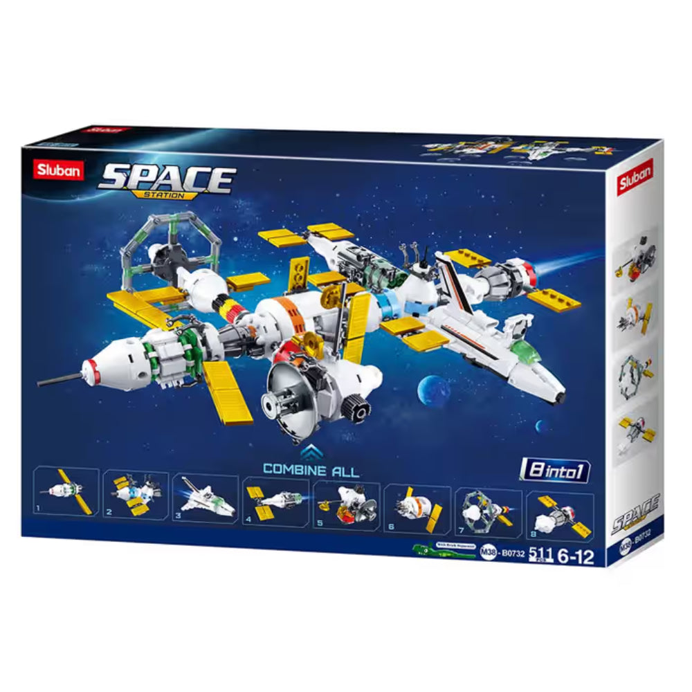 Sluban International Space Station Building Blocks Set - 512 Pcs