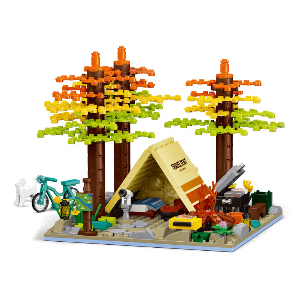 Cogo Merry Days Autumn Camping Trip Building Block Set – 473 Pcs - Toys