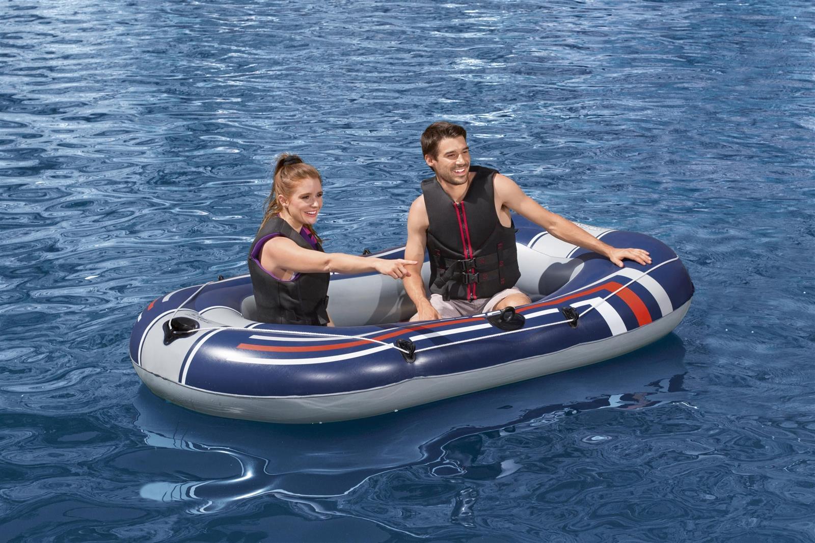 Hydro-Force™ 2 person inflatable boat Treck X1 228 x 121 x31 cm - Ourkids - Bestway