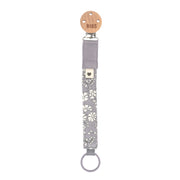 BIBS x Liberty Pacifier Clip - Capel Fossil Grey