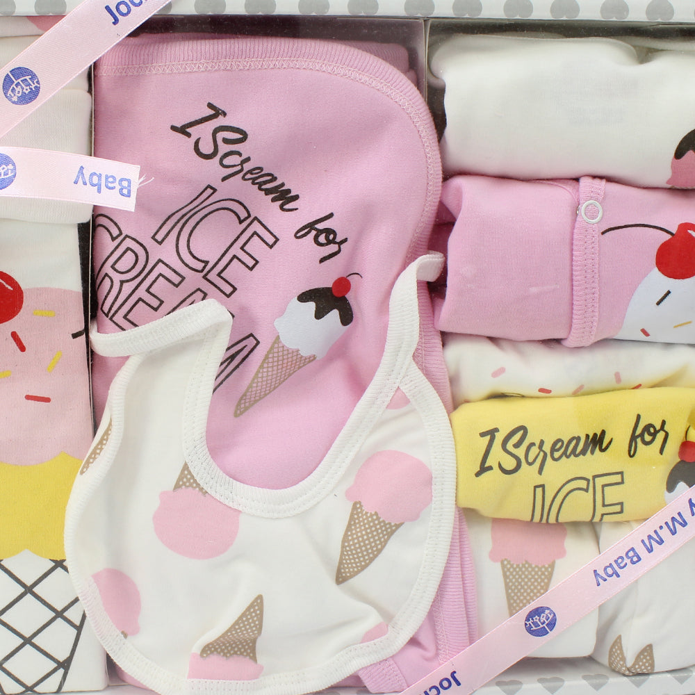 Ice Cream 10-Piece Baby Layette Set - Ourkids - JOKY