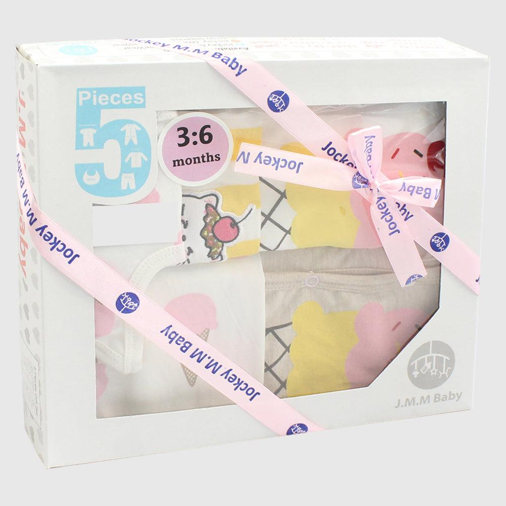 Ice Cream 5-Piece Baby Layette Set - Ourkids - JOKY