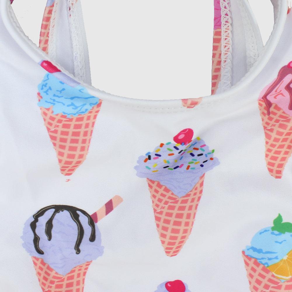 Ice Cream Cones Swim Suit - Ourkids - Mini Me