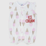 Ice Cream Sleeveless Romper - Ourkids - JOKY