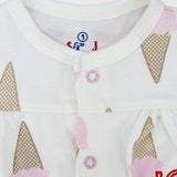 Ice Cream Sleeveless Romper - Ourkids - JOKY