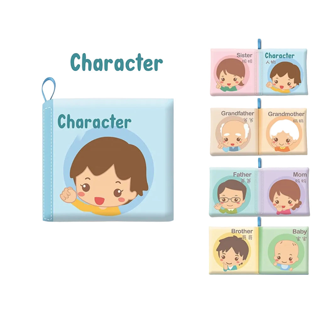 Baby Toys Character Soft Activity Book - Xindee