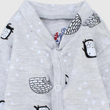 Igloo Penguin Long-Sleeved Baby Footie - Ourkids - JOKY