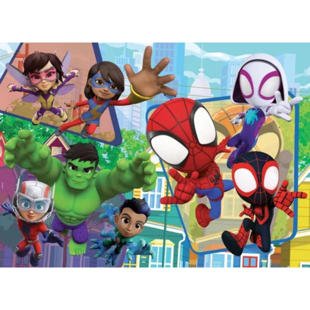 Lisciani Marvel Spidey Double-Face Maxi Floor Puzzle - 24 Pieces