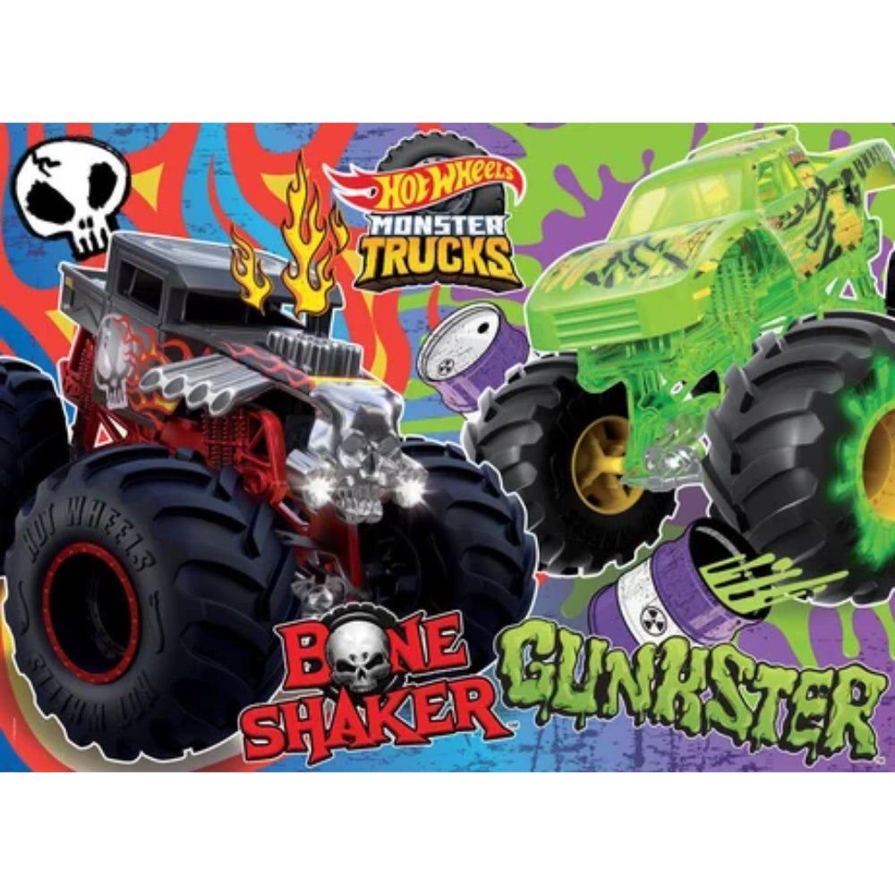 Lisciani Hot Wheels Monster Trucks Maxi Floor Puzzle - 24 Pieces