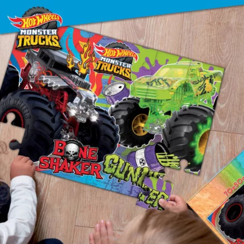 Lisciani Hot Wheels Monster Trucks Maxi Floor Puzzle - 24 Pieces