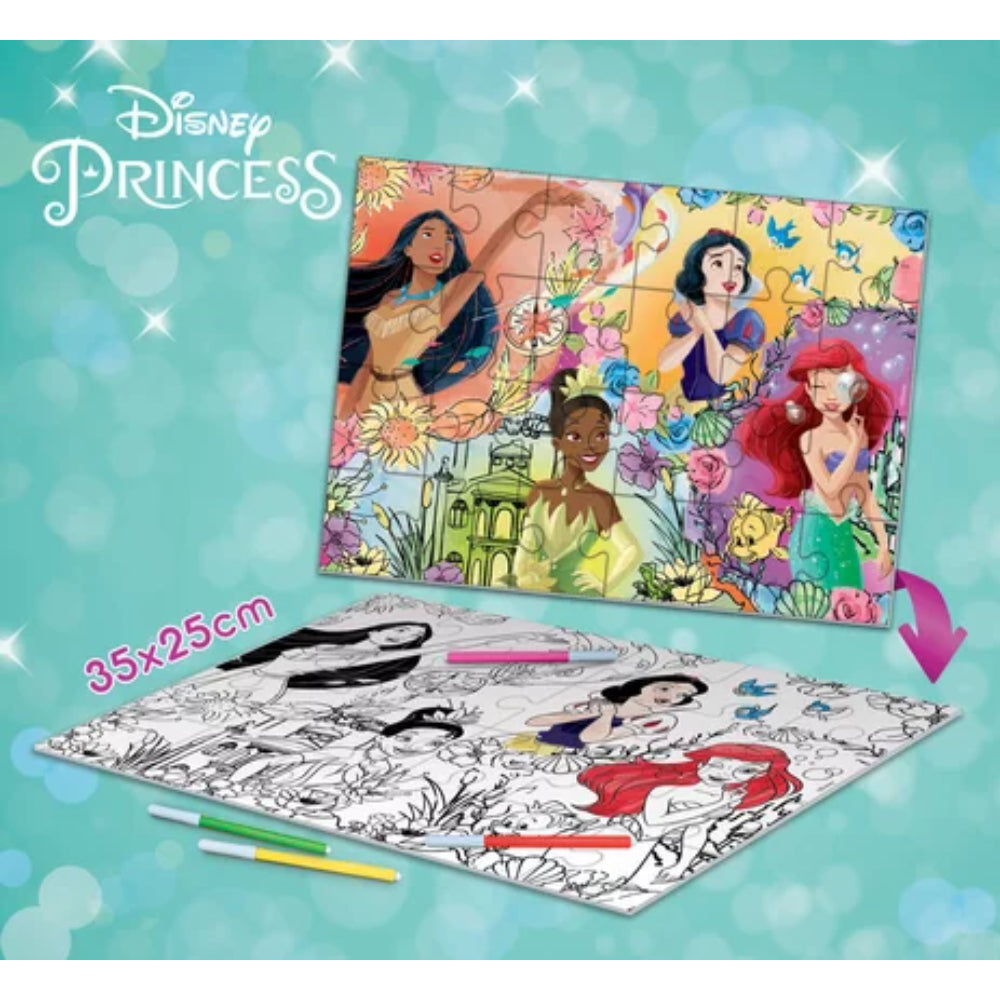 Lisciani Princess Double-Face Puzzle - 24 Pieces