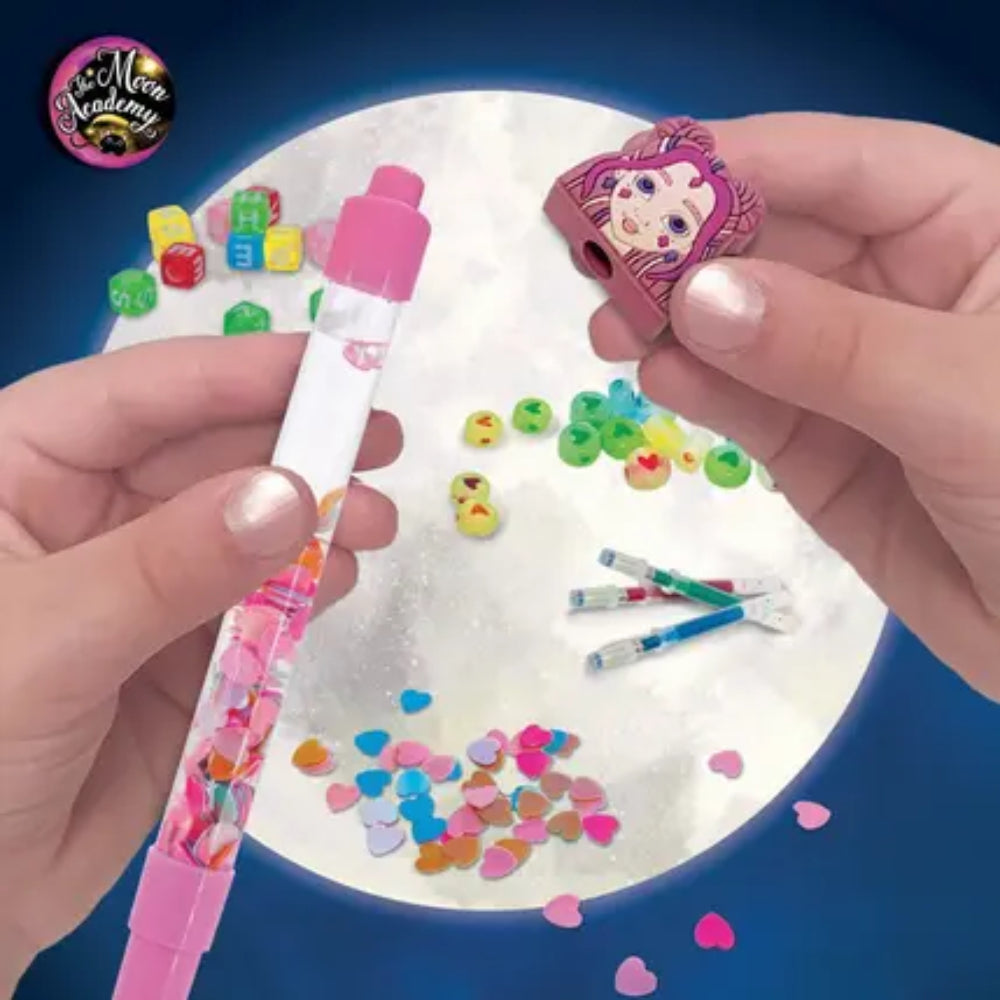 Lisciani The Moon Academy Moon Magic Pens & Secret Diary Set