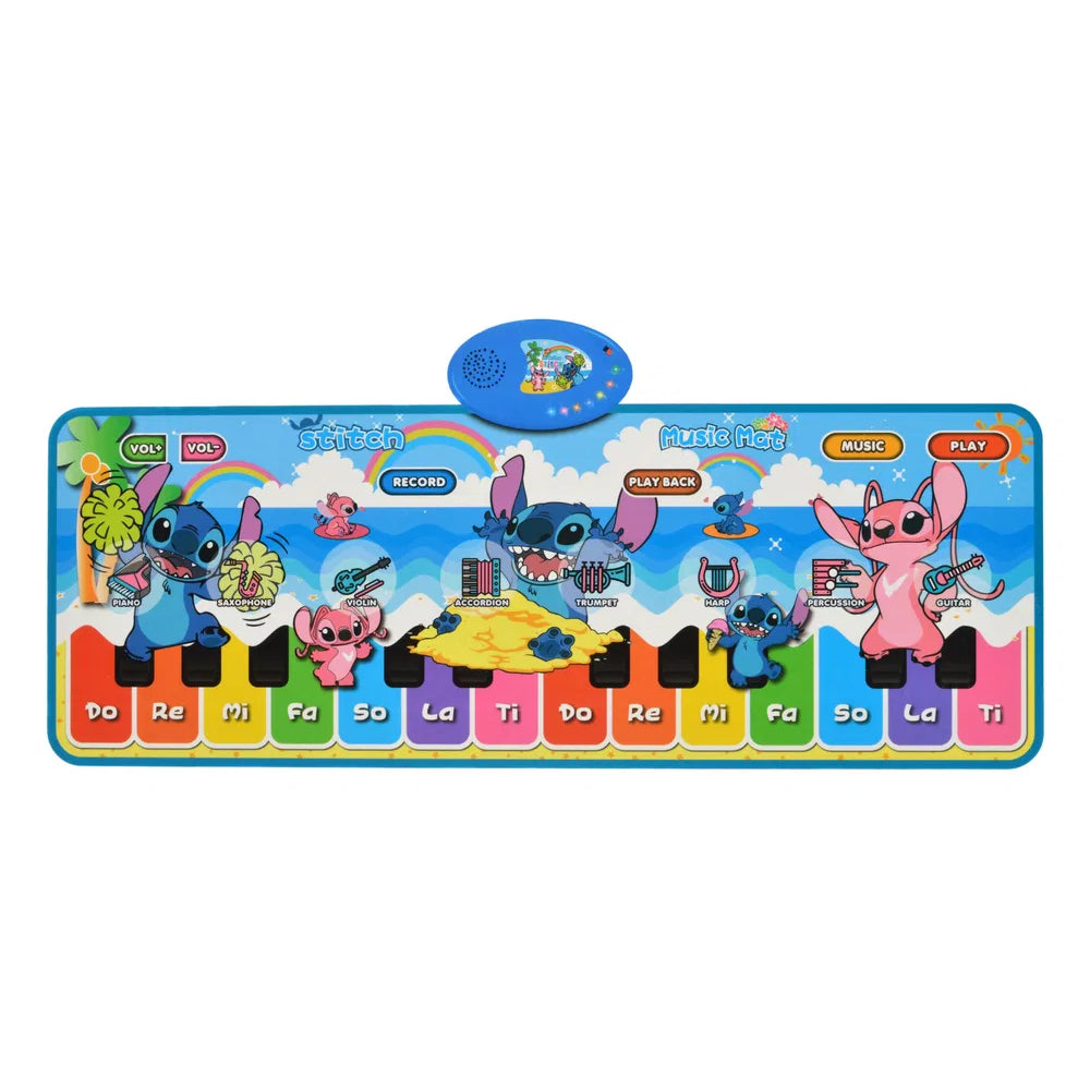 Stitch Dancing Giant Piano Mat