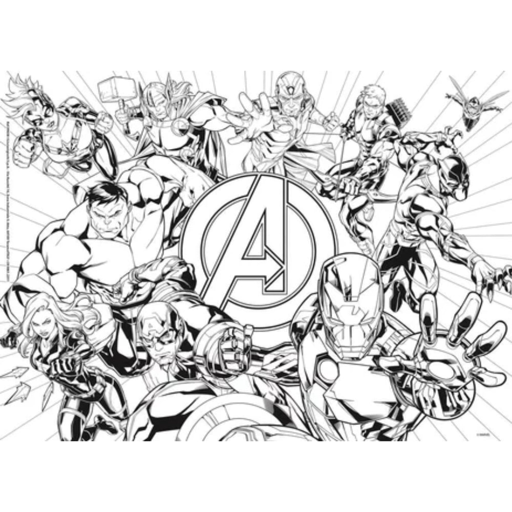 Lisciani Avengers Double-Face Puzzle - 60 Pieces