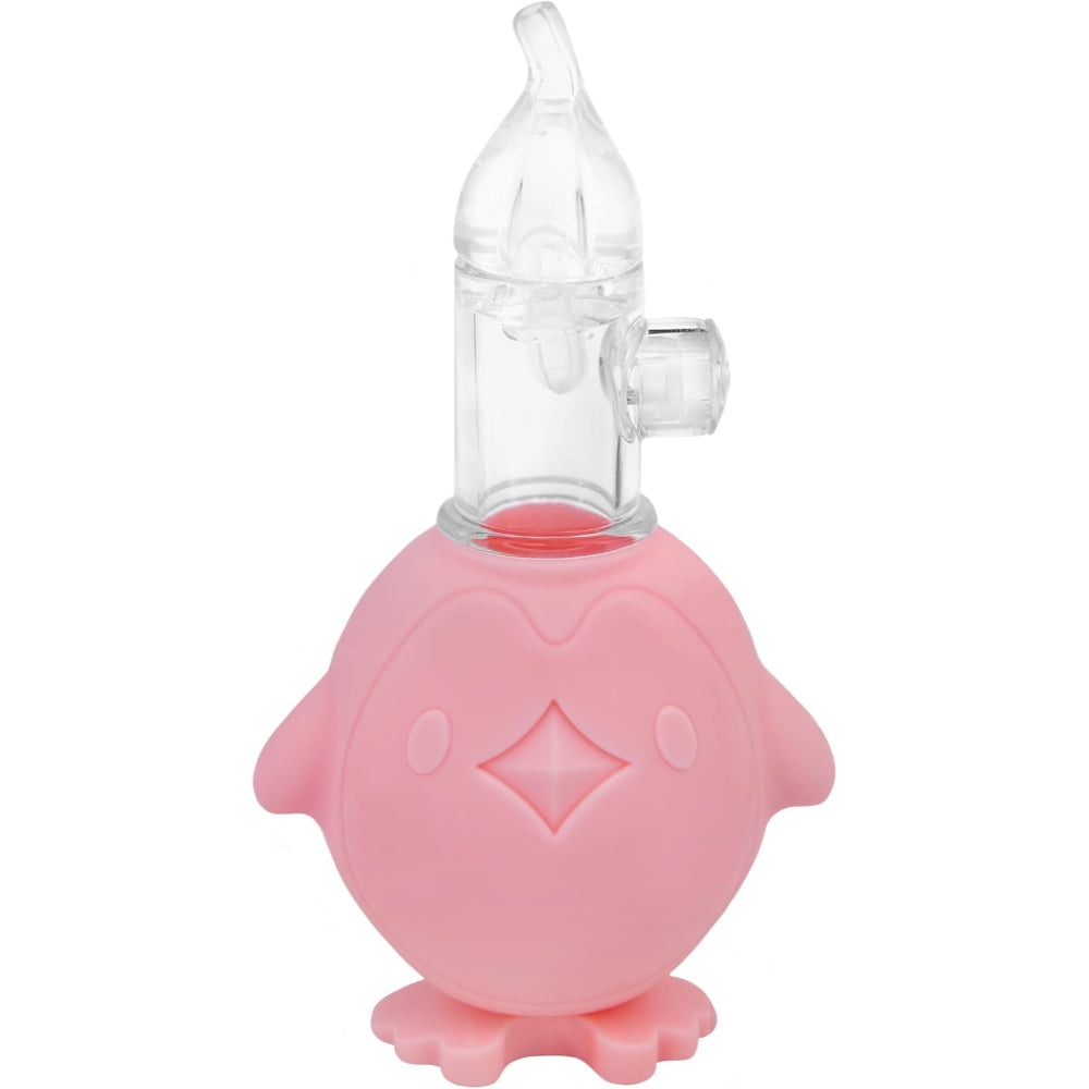 Safari Baby Nasal Aspirator with Valve – Pink - Baby Essentials