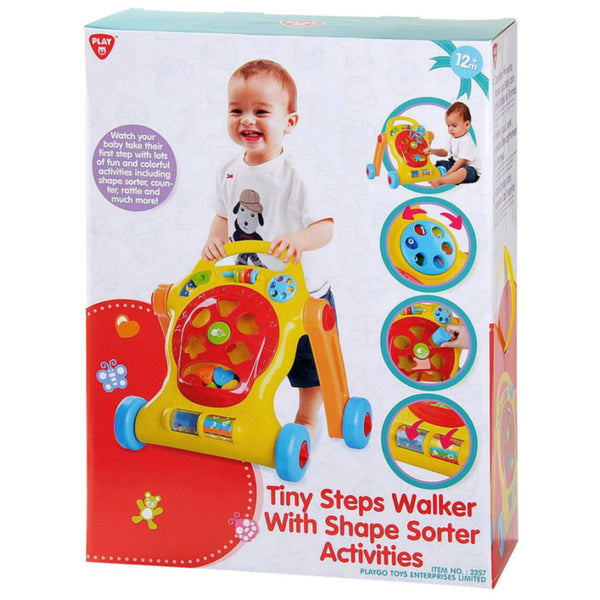 مشاية PlayGo Tiny Steps مع أنشطة فرز الأشكال