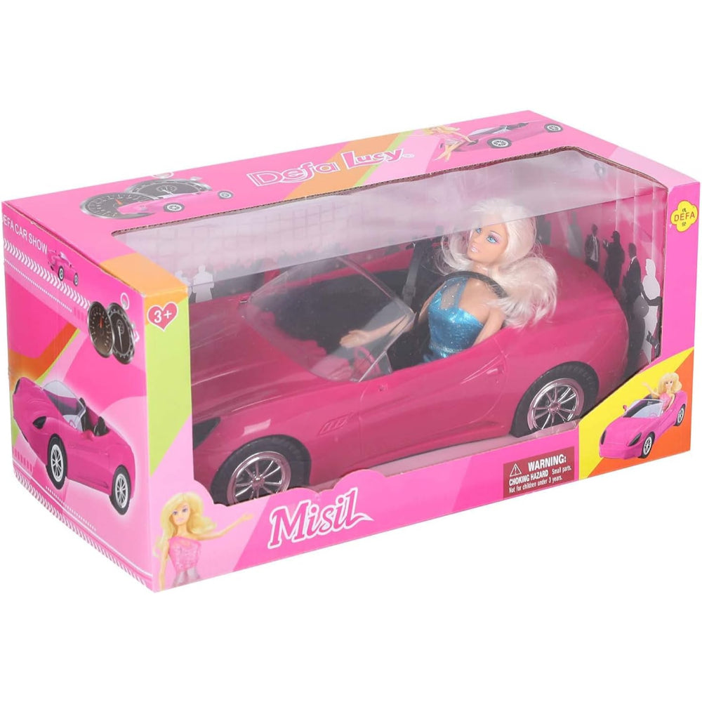 Misil Doll with Convertible Car