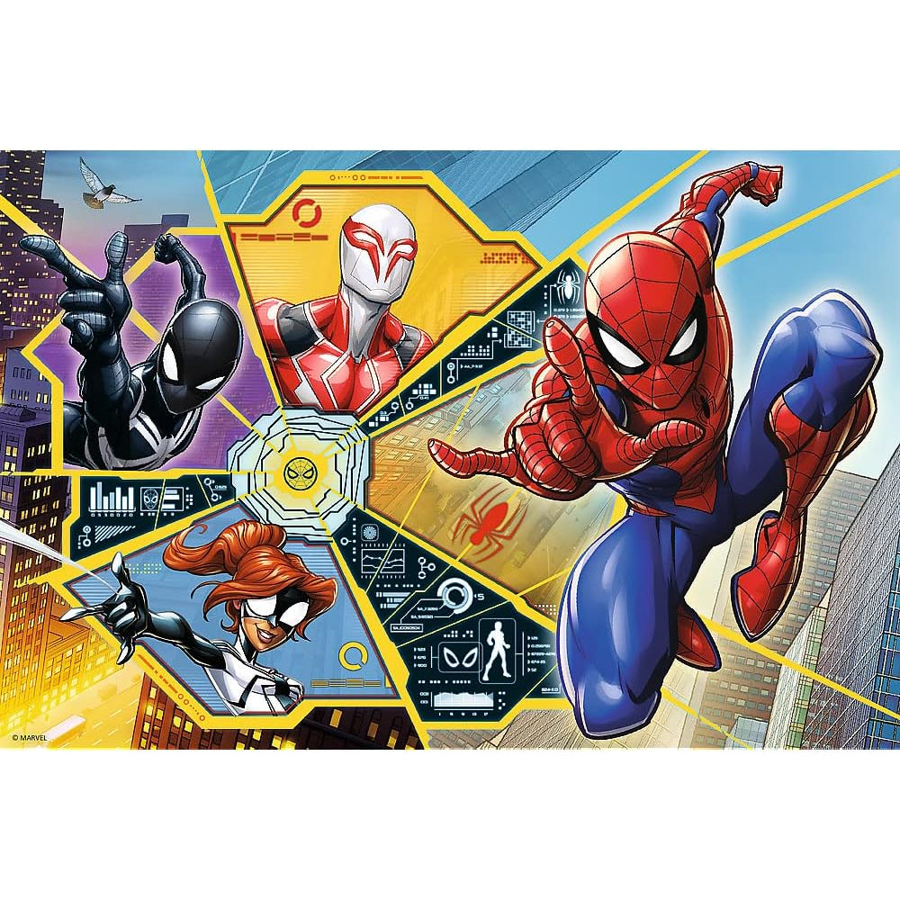 Trefl Spiderman On The Web Puzzle - 60 Pcs