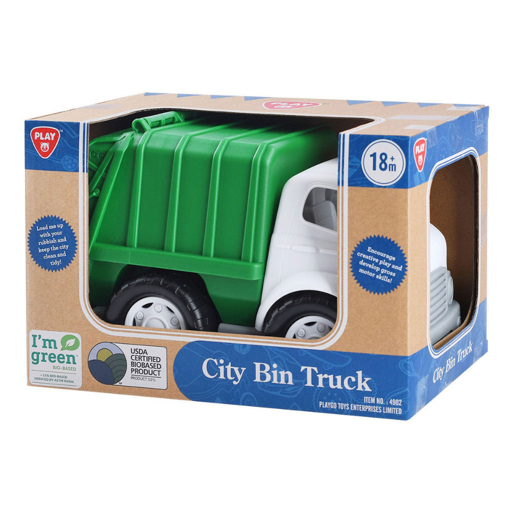 Playgo - On The Go Green Garbage Truck