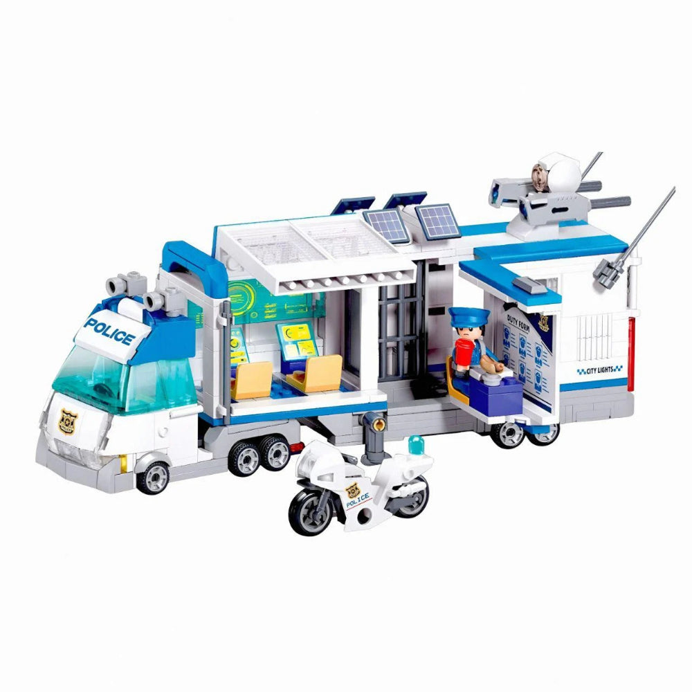 Sluban Metropolis Police Headquarters - 510Pcs