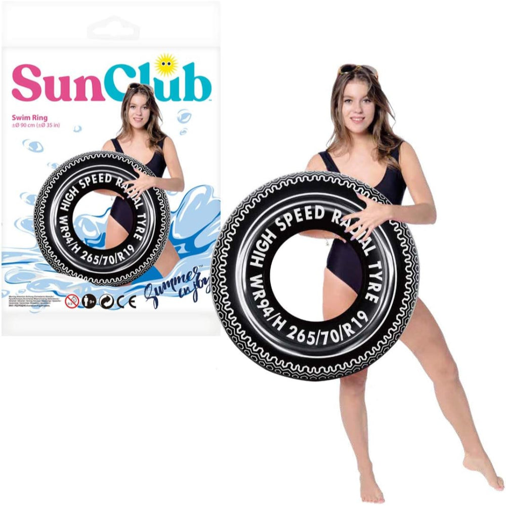 Tyre Swim Tube - Summer - Sun Club