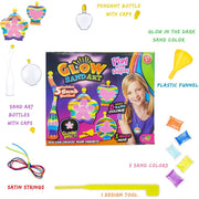 Glow Sand Art – 5-Bottle DIY Color Sand Kit