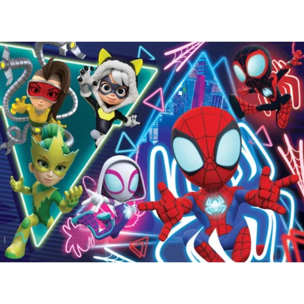 Lisciani Marvel Spidey Double-Face Maxi Floor Puzzle - 35 Pieces