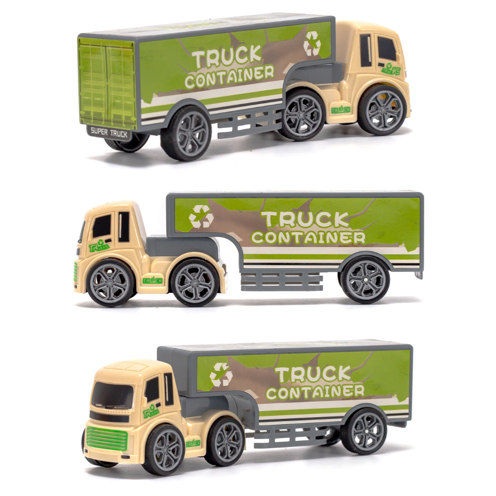 Die Cast Car Vehicles Toy Set – Mini 5 Engineering Vehicles