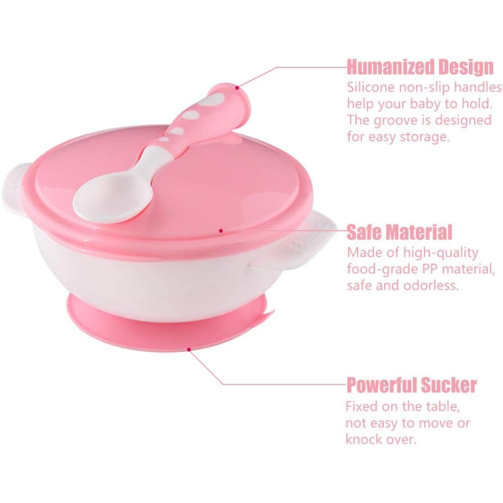 Safari Baby Feeding Bowl With Spoon