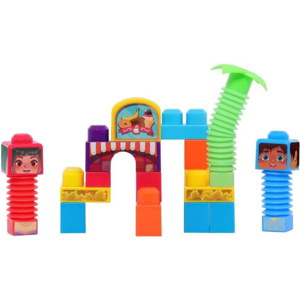 Happy Line Build Me Up My Local Market - 21 Pcs - Toys