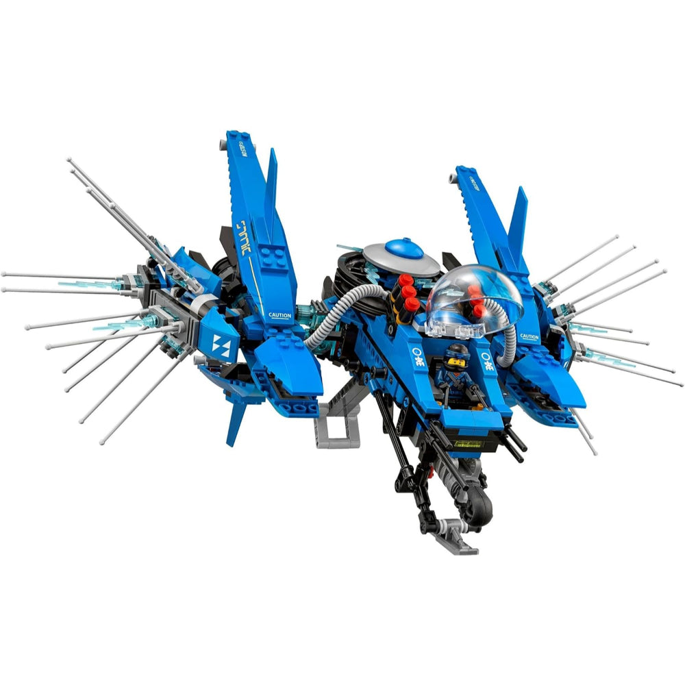 Ninja Thunder Swordsman Building Set – 912 Pieces