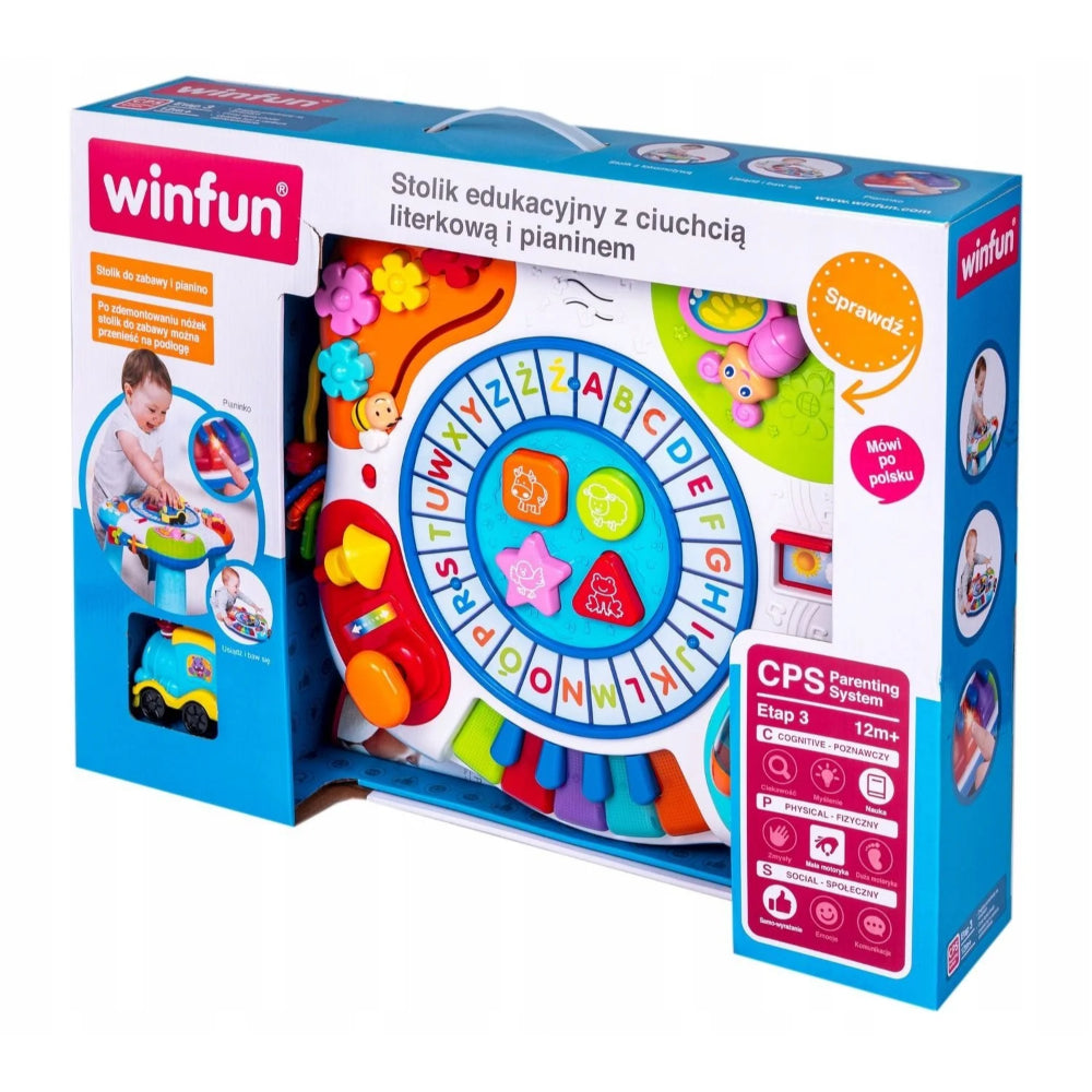 WinFun Letter & Piano Table