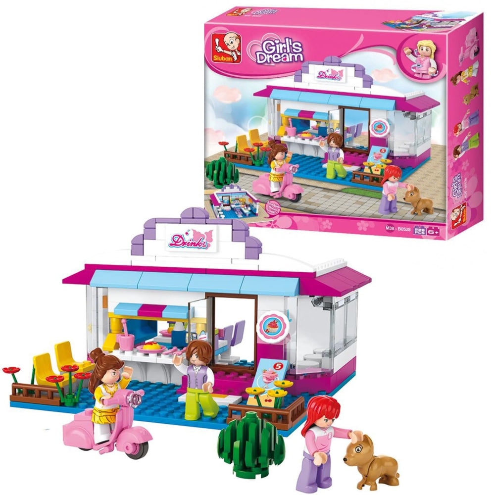 Sluban Girls Dream Supermarket Building Blocks Set - 289 Pcs