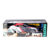 GTR High-Speed Four-Way Remote Control Car – Rechargeable RC Car (Red & White)