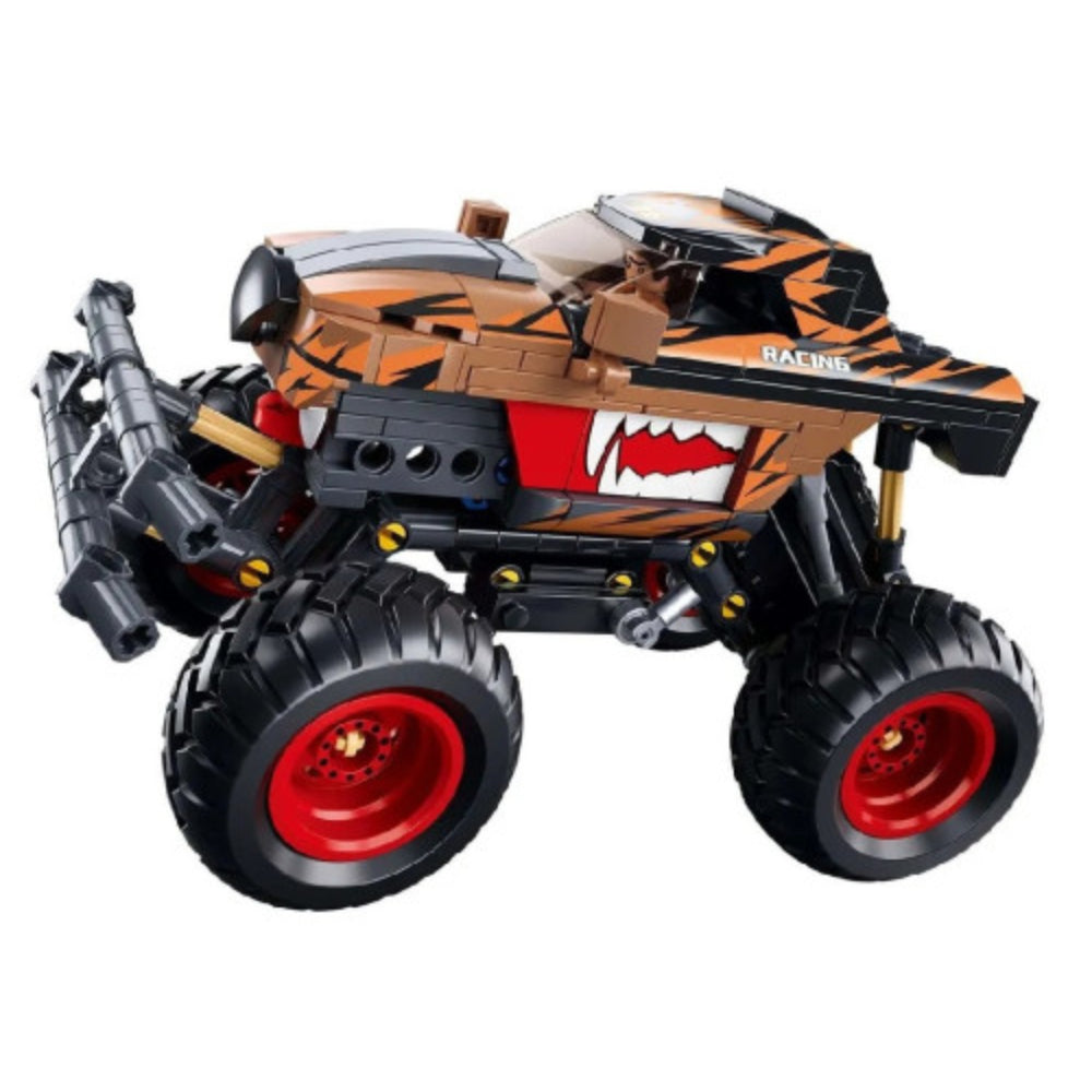 Sluban Power Bricks Off Road Bigfoot Orange Vehicle - 269Pcs