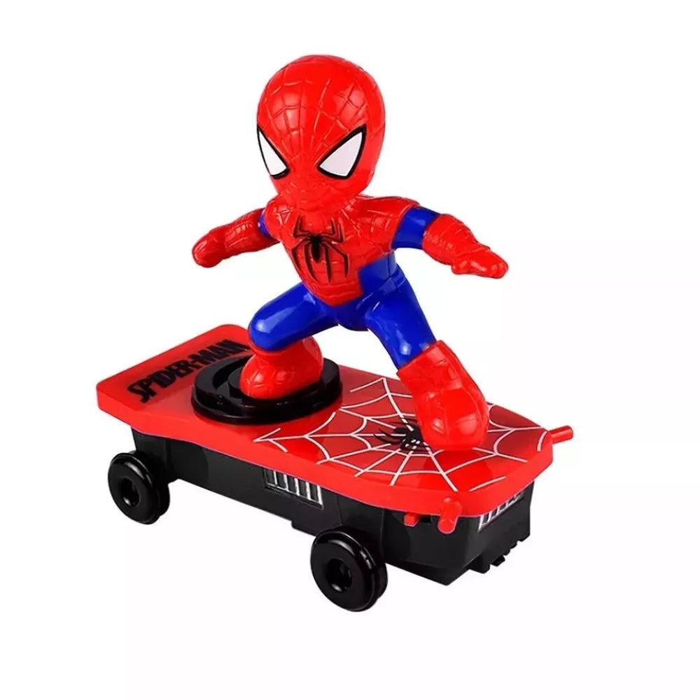 Spider-Man Stunt Scooter – Interactive Trick Ride with Lights and Sounds