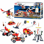 Sluban Fire Brigade Building Blocks Set – 490 Pieces